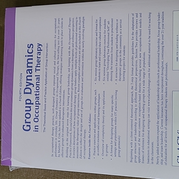 Group Dynamics in Occupational Therapy: The Theoretical Basis and Practice Appli - Picture 3 of 3